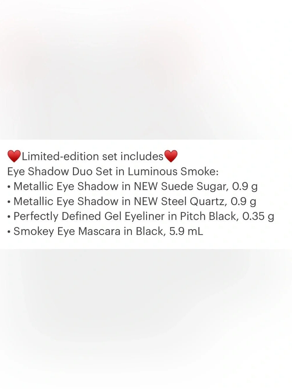 ♥️BOBBI BROWN♥️Luminous Smoke Eye Shadow Duo Set/NIB